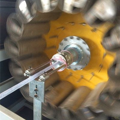 PVC Granules Raw Material PVC Soft Hose Machine / Production Line with ABB Frequency Controller Inverter