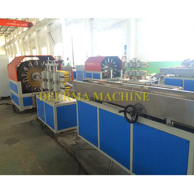 38CrMoAlA Material 65mm Screw Diameter PVC Fibre Reinforced Hose Production Machine for Standards