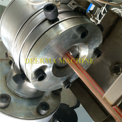 OMRON Temperature Controller and ABB Frequency Controller PVC Water Hose Pipe Machine / Pvc Garden Hose Production Machine Line