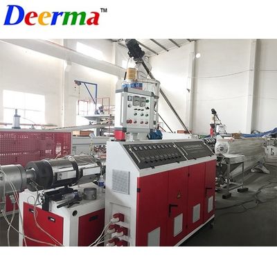 PVC Plastic Pipe Extrusion Machine with Large Diameter Capacity 180kg/h 250kg/h PVC Pipe Diameter 75-160mm or 20-110mm