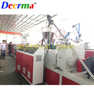 PVC Pipe Extruder with Main Motor SIEMENS BEIDE 37 kw and Temperature Controller Omron FROM JAPAN