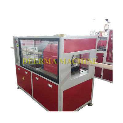 PVC Electrical Conduit Pipe Production Line / 20-63mm PVC Pipe Making Machine with 8 kg Capacity and Customized Voltage