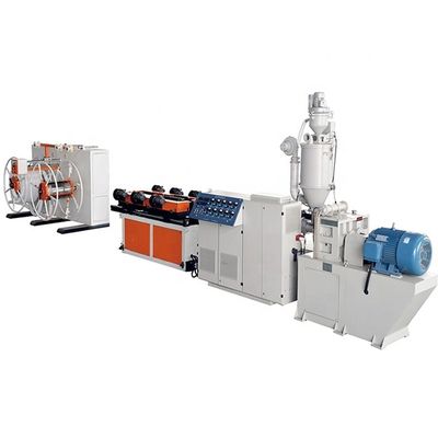 High Productivity PE PP PVC Corrugated Pipe Making Machine/plastic Corrugated Pipe Extrusion Line for Durable Production