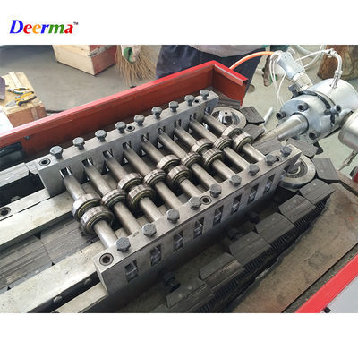 High Productivity PE PP PVC Corrugated Pipe Making Machine/plastic Corrugated Pipe Extrusion Line for Durable Production