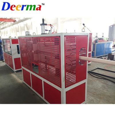 Customized PVC Pipe Machine 20mm - 110mm PVC Profile Extruder Machine