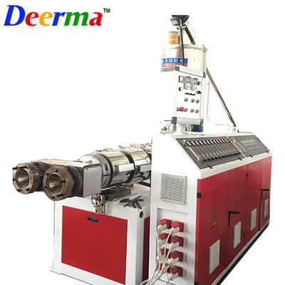 220V PVC Pipe Machine 75mm - 160mm PVC Profile Production Line