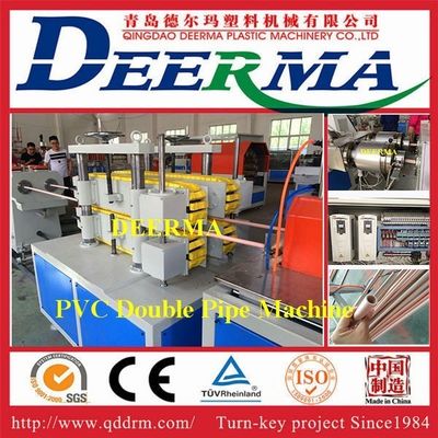 High Productivity PVC Pipe Machine 16mm - 40mm Water Supply Pipe Machine With ABB / DELTA Inverter
