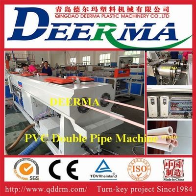 High Productivity PVC Pipe Machine 16mm - 40mm Water Supply Pipe Machine With ABB / DELTA Inverter