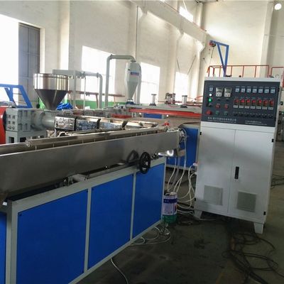 Fiber Reinforced Pipe Production Lines 50kw Plastic Pipe Extrusion Line With SIEMENS/Schneider Relay