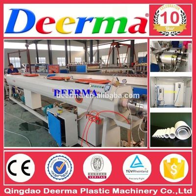 High Speed PVC Pipe Machine 80kw / 60kw PVC Pipe Extrusion Machine With ABB/DELTA/SIEMENS Inverter