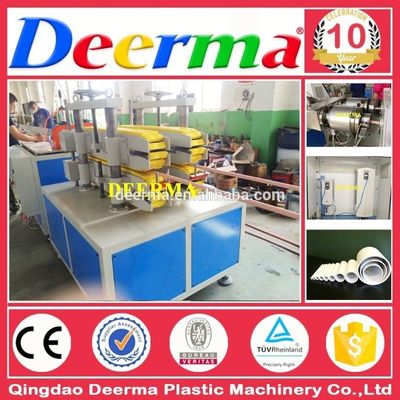 High Speed PVC Pipe Machine 80kw / 60kw PVC Pipe Extrusion Machine With ABB/DELTA/SIEMENS Inverter