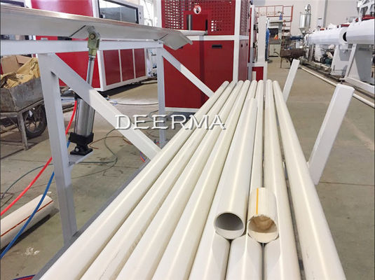 37kw PVC Pipe Extruder Machine 63mm - 200mm Counter Rotating Twin Screw Extruder