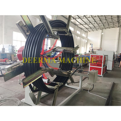 High Productivity Extruder Plastic Machine 160mm - 250mm HDPE Extrusion Line 8 Kg Capacity