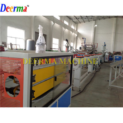 SJ65/33 HDPE Pipe Machine 37kw Extrusion Pipe Machine 380V / 50HZ