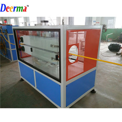 250mm PE Pipe Extrusion Line 15kw Water Pipe Production Line 55Rpm Screw Speed