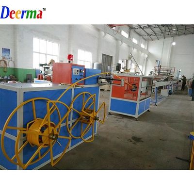 250mm PE Pipe Extrusion Line 15kw Water Pipe Production Line 55Rpm Screw Speed