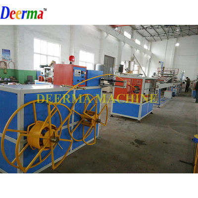 80kw HDPE Pipe Machine 20mm - 63mm HDPE Pipe Extrusion Machine