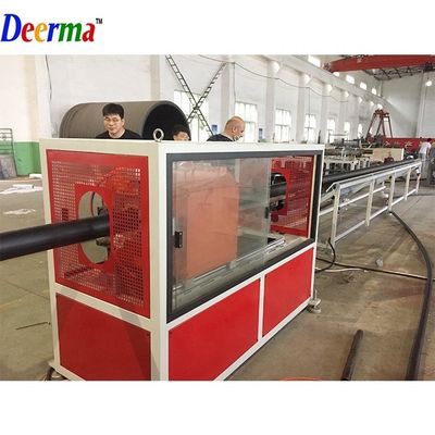 Large Diameter PPR Pipe Manufacturing Machine 160mm - 250mm HDPE Pipe Machine 8 Kg