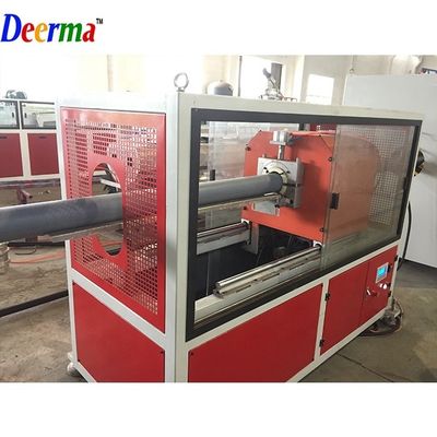 Drain Pipe Making Machine 250kg/h - 350kg/h Pipe Manufacturing Machines With SIEMENS Inverter