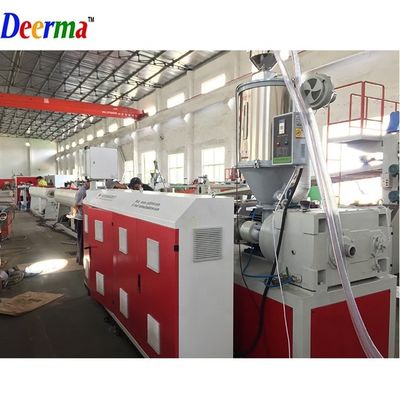 220V PE Pipe Machinery 80kw PPR Pipe Production Line SJ90/30 With OMRON Temperature Controller