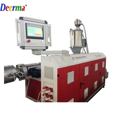 High Productivity HDPE PE PP Pipe Extrusion Production Line /making Machine equipped with GUOMAO Reduction gearbox