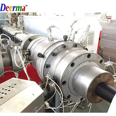 OMRON Temperature Controller Controlled PE Pipe Making Machine for Durable Water Gas Pipe Production 30 x 2.2 x 3.0m