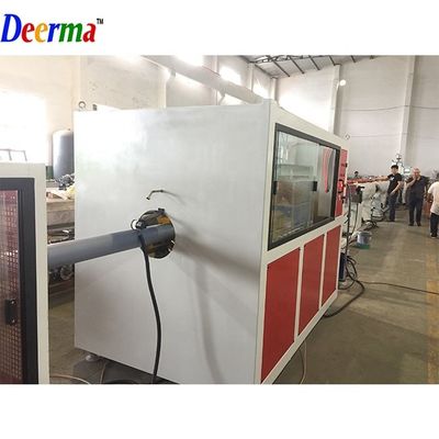 Customized PPR Pipe Manufacturing Machine 75mm - 160mm HDPE Pipe Machinery