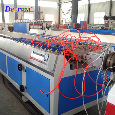 45kw WPC Decking Making Machine 180kg/hr - 250kg/hr WPC Profile Extrusion Line