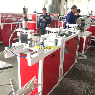 35 rpm PVC Plastic Extruder 70Kg/H - 120Kg/H Corner Bead Machine