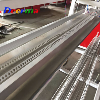 Double Screw Plastic Profile Machine 90kw / 70kw Corner Bead Machine With SIEMENS DEIDE Drive
