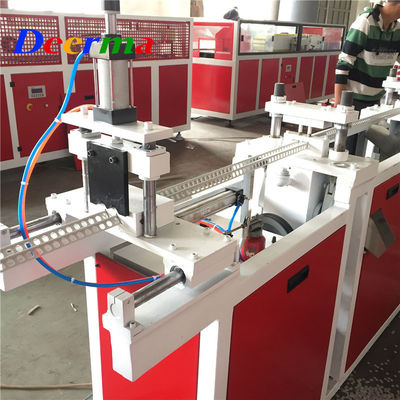 Double Screw Plastic Profile Machine 90kw / 70kw Corner Bead Machine With SIEMENS DEIDE Drive