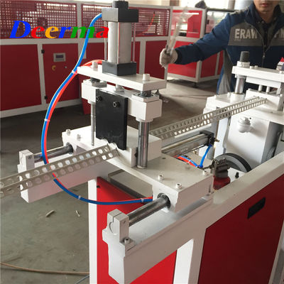 Double Screw Plastic Profile Machine 90kw / 70kw Corner Bead Machine With SIEMENS DEIDE Drive