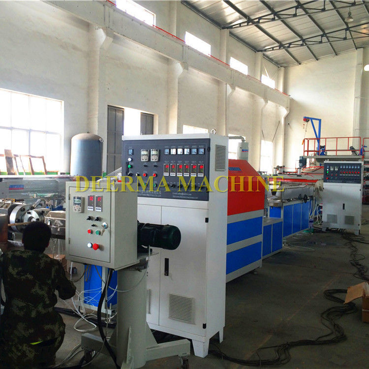 Local Demand and Voltage 380V 3P 50HZ PVC Fiber Reinforced Hose Extrusion Machine with High Productivity